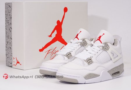 Air Jordan 4 Retro "White Oreo" size 36-47.5