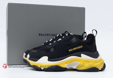 Balenciaga Triple S Black Yellow White SIZE: 35-45