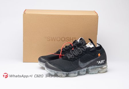 Nike Air VaporMax Off-White Black (2018) AA3831-002 Size 36-47.5