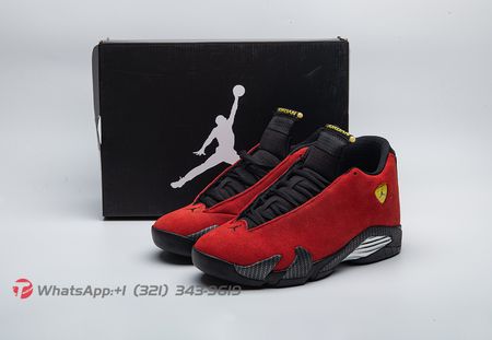 Jordan 14 Retro Challenge Red 654459-670 Size 40-47.5