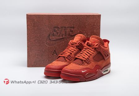 Nigel Sylvester x Air Jordan 4 Red Brick by Brick Size 36-49.5