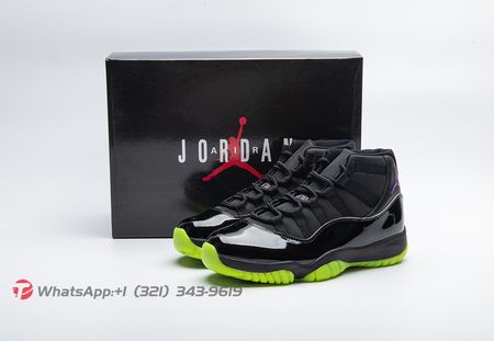 Air Jordan 11 GS Black/Barely Volt Size 40-48.5