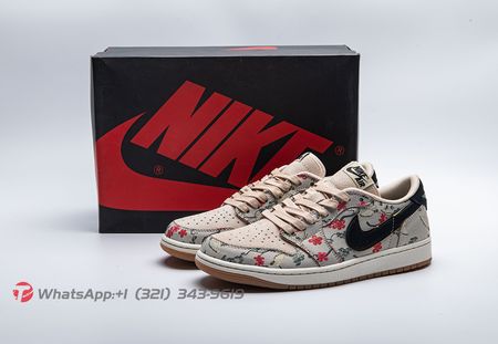 Jordan 1 Retro Low OG Rui Hachimura Oatmeal HV8290-100 Size 36-47.5