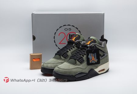Jordan 4 Retro OG SP Undefeated IB1519-200 Size 40-48.5