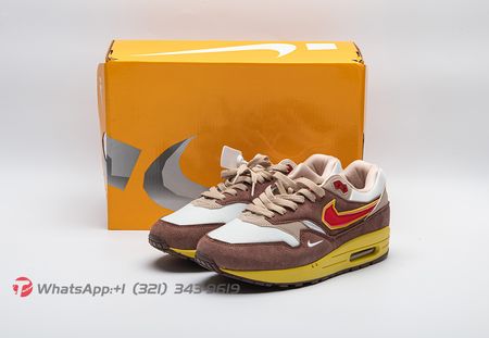 .SWOOSH x Nike Air Max 1 Low Poly Big Head Origins HV4776-200 Size 36-47.5