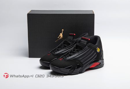 Jordan 14 Retro Last Shot 2018 487471-003 Size 40-47.5