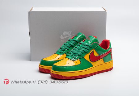 Lil Yachty x Nike Air Force 1 Low Concrete Boys Lucky Green IH4383-300 Size 40-47.5