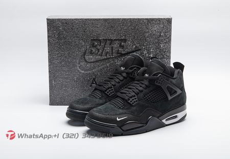 Nigel Sylvester x Air Jordan 4 Black Brick by Brick HF4340-001 Size 40-48.5