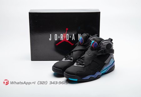 Jordan 8 Retro Aqua 305381-025 Size 40-48.5