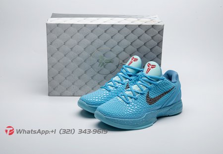 Nike Kobe 6 Protro White Blue PE2023-100 Size 41-48.5