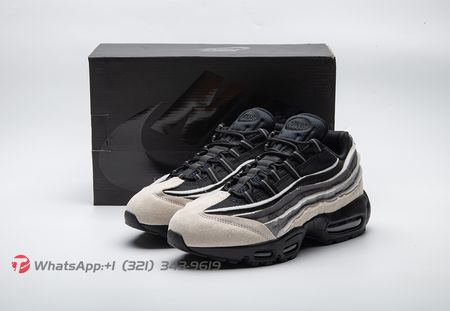 Nike Air Max 95 Comme des Garcons Black Grey CU8406-101 Size 40-48.5