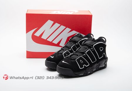 Nike Air More Uptempo Black White DA8574-002 Size 36-45