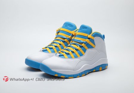 Air Jordan 10 OG Blue White Size 40-47.5