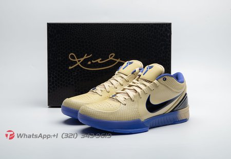 Nike Kobe 4 Protro FC Barcelona Team Gold IM2532-701 Size 40-48.5