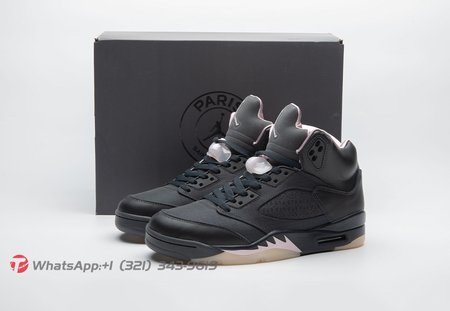 Jordan 5 Retro PSG Paris Saint-Germain Off Noir HQ3004-001 Size 40-47.5