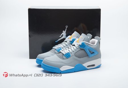 Jordan 4 Retro Mist Blue 314254-041 Size 40-47.5