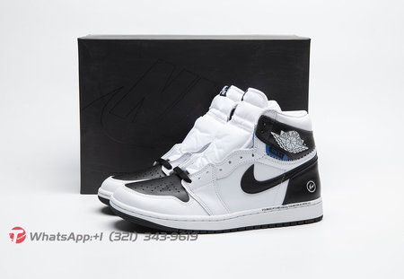 Jordan 1 Retro High OG SP Fragment x Union LA White Black II7282-100 Size 36-47.5