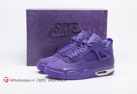 Jordan 4 x Nigel Sylvester Brick By Brick Purple HF4340-500 Size 40-48.5