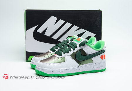 Nike Air Force 1 Low Ducks of a Feather University of Oregon Egg or Duck IU7613-100 Size 40-47.5