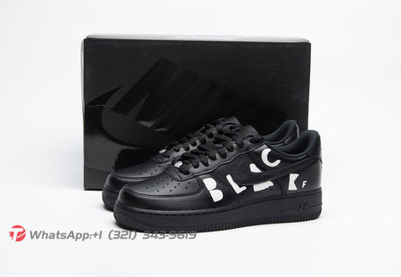 Nike Air Force 1 Low Retro SP BLACK Comme des Garcons Black IB9949-001 Size 40-48.5